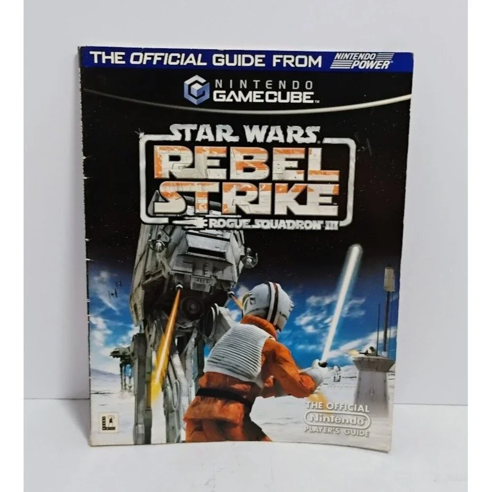 NINTENDO POWER OFFICIAL STRATEGY GUIDE STAR WARS ROGUE SQUADRON III REBEL STRIKE